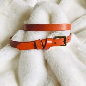 Madewell knot belt